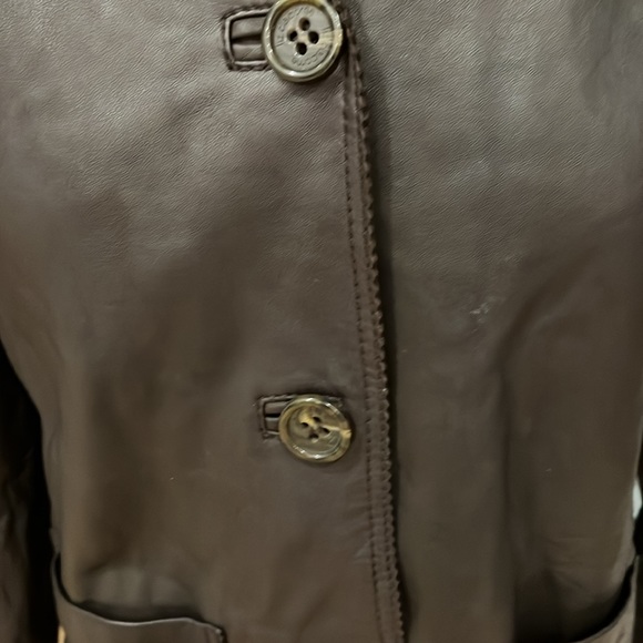 l VGUC Liz Claiborne leather jacket - Picture 4 of 12